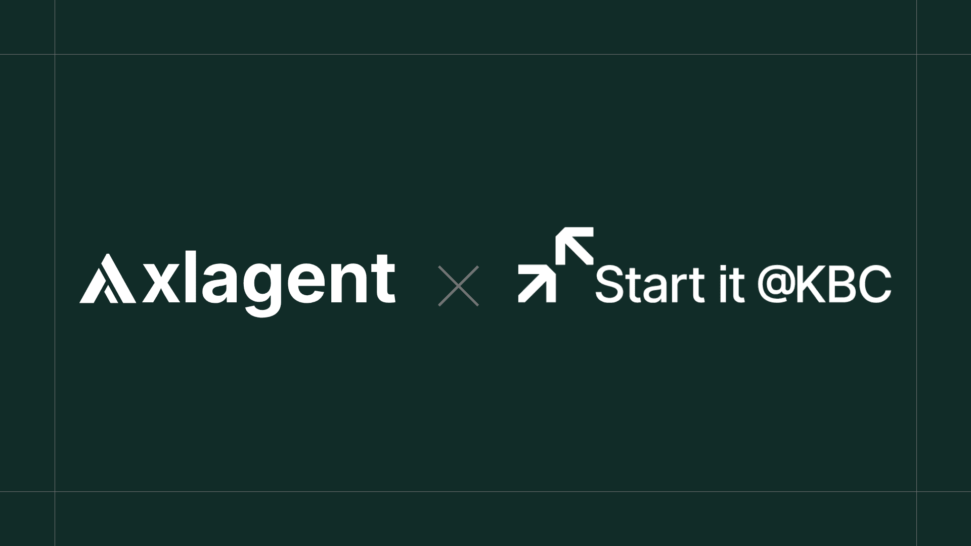 Xlagent team with KBC Start it Accelerate